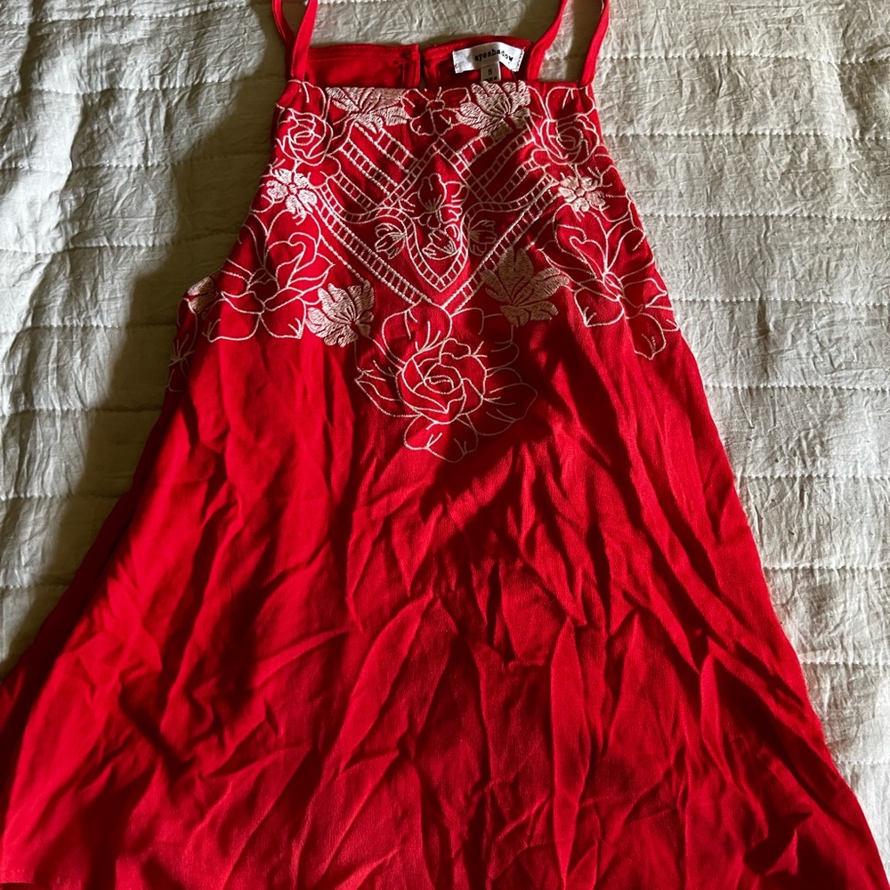 Loose halter dressy tank